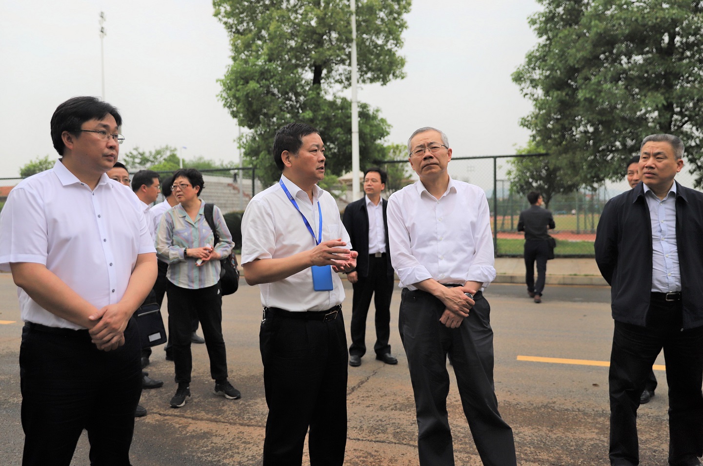 國家人社部副部長湯濤一行蒞臨學(xué)院調(diào)研考察(圖文)