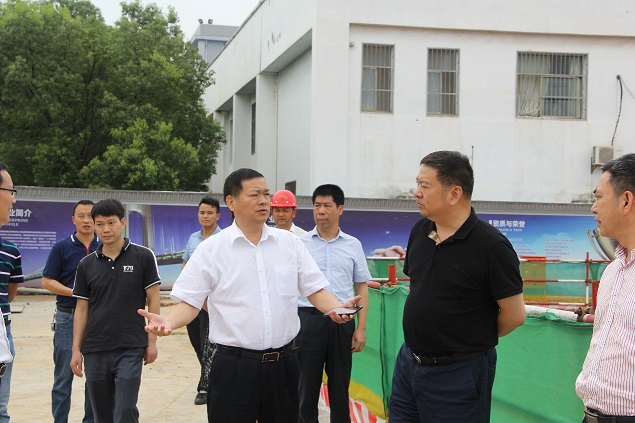 省發(fā)改委來我院調(diào)研公共實訓(xùn)基地項目